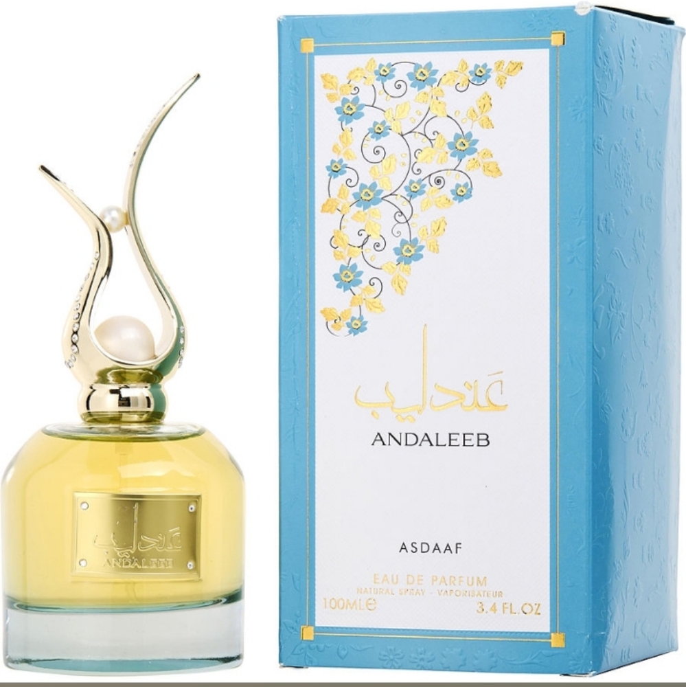 Andaleeb Perfume with Elegant Silver Cap